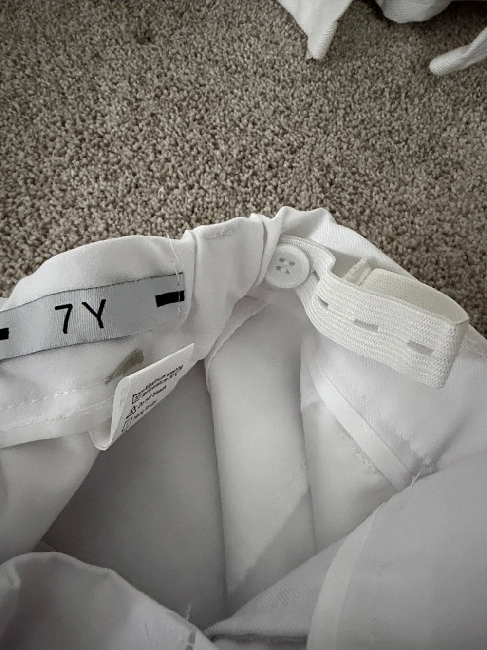 Boys White Formal Tuxedo Suit with Vest and Tie